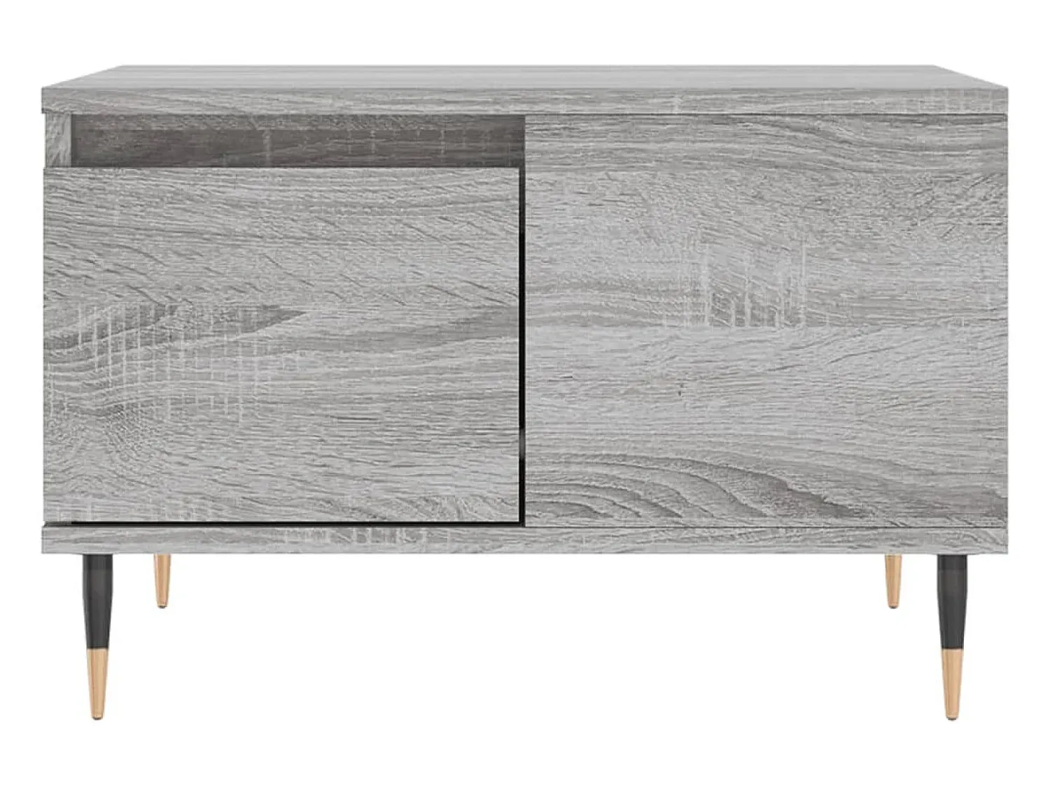 Online Mesa de centro | Mesa de apoio 55x55x36.5 cm derivados de madeira cinza sonoma Cinzento