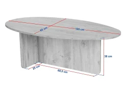 Vente-unique Mesa de centro - - ISENORA^ Mesa De Centro