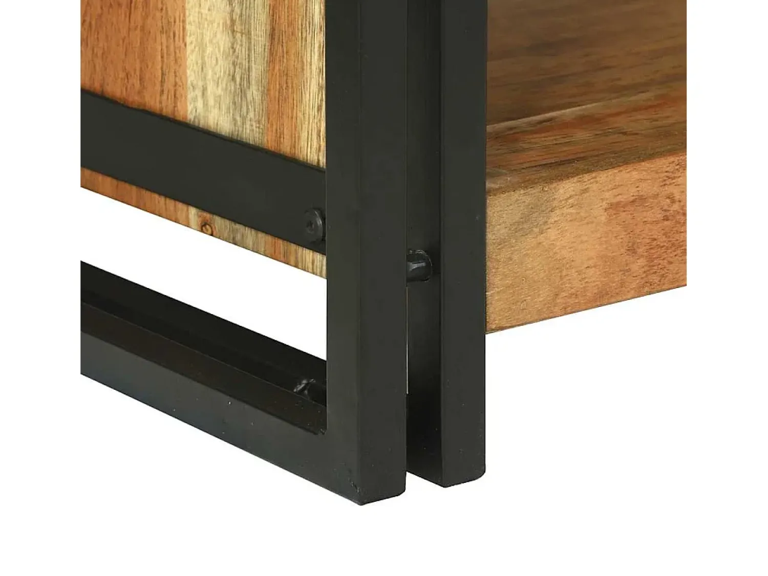 vidaxl Mesa de centro 120 x 50 x 38 cm Madeira Sólida de Acácia Castanho