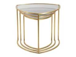 Dmora Mesa de centro Adrian, Mesa de centro baixa, Porta-revistas para sofá, Prateleira de sala, 60x60 h50 cm,^ Mesa De Centro