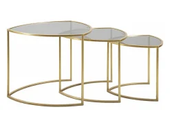 Dmora Mesa de centro Adrian, Mesa de centro baixa, Porta-revistas para sofá, Prateleira de sala, 60x60 h50 cm,^ Mesa De Centro