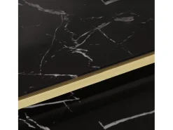 Mesa de centro aço inoxidável e vidro temperado PT104423^ Mesa De Centro