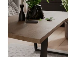 Vicco Mesa de centro artesão 90x50x40 yan^ Mesa De Centro