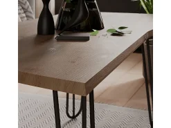 Mesa De Centro|Vicco Mesa de centro artesão 100x50x40 yan Natural claro