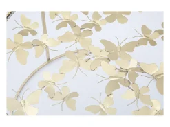 Discount MESA DE CENTRO BORBOLETAS Ø 60X40,5 CM Dourado