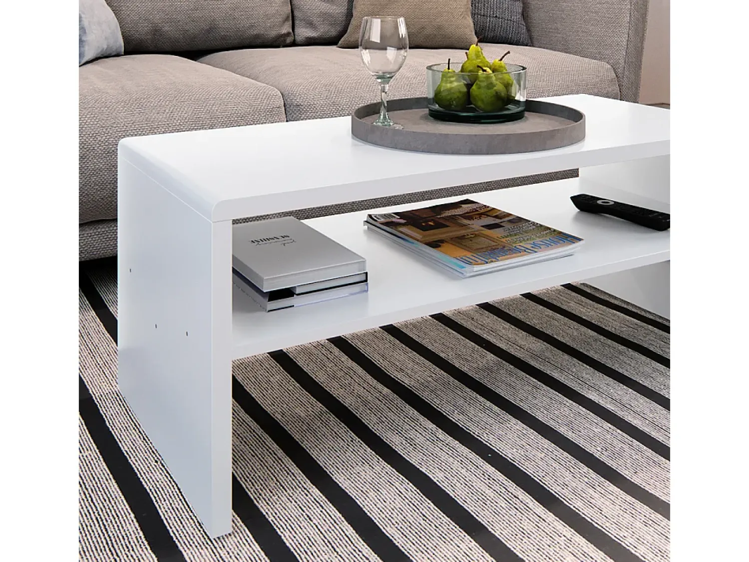 Mesa De Centro|Vicco Mesa de centro 99.6x39.8x40.1 Branco