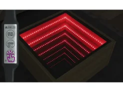 Sale vidaxl Mesa de centro c/ LEDs 70x50x30 cm derivados de madeira Natural claro