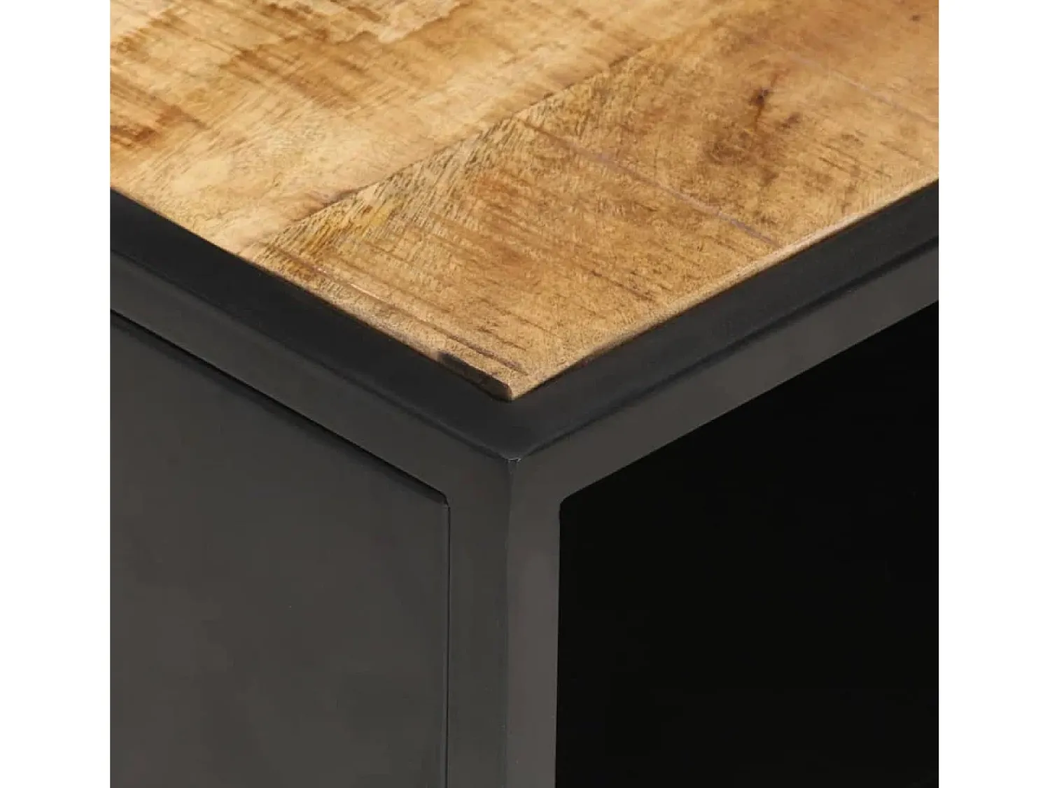 Mesa De Centro| Mesa de centro c/ porta esculpida 90x55x36 cm mangueira áspera PT714218 Castanho