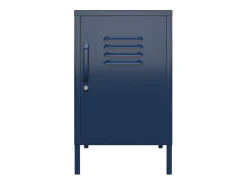 Dorel Home Mesa de centro com 1 prateleira em MDF cinzento^ Mesa De Apoio