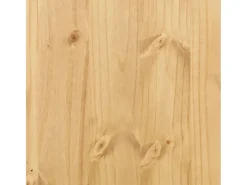 Best vidaxl Mesa de centro com gavetas Corona 85x50x45 cm pinho maciço Natural claro