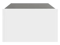 vidaxl Mesa de centro com luzes LED Infinity 90x50x30 cm^ Mesa De Centro