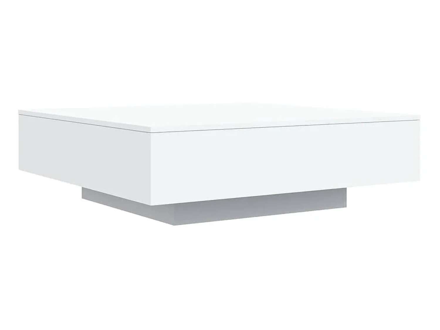 Mesa de centro com luzes LED 100x100x31 cm PT230483^ Mesa De Centro