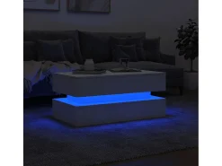 Mesa de centro com luzes LED 90x50x40 cm PT175292^ Mesa De Centro