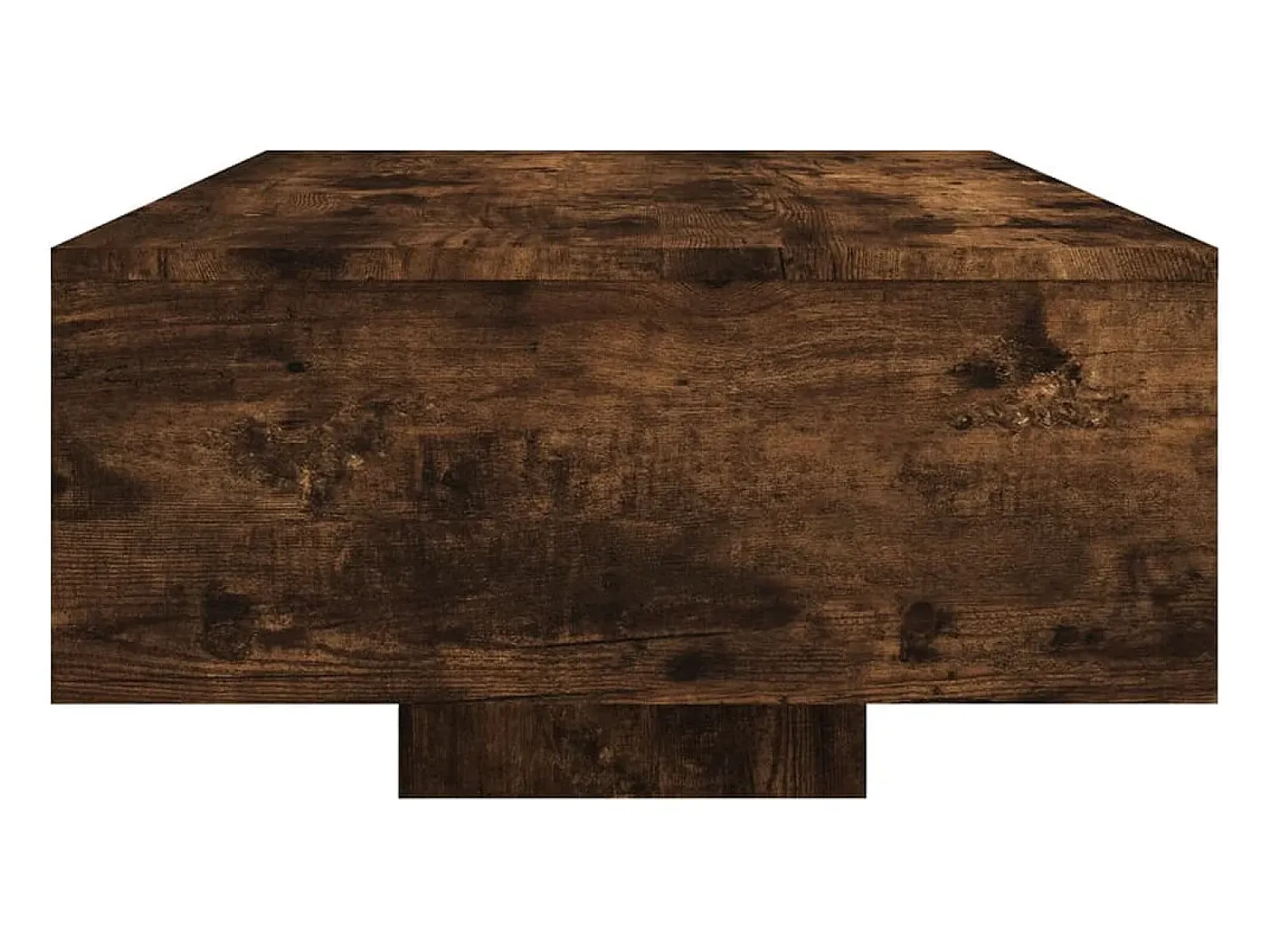 Mesa De Centro|vidaxl Mesa de centro com luzes LED 85x55x31 cm carvalho fumado Natural escuro