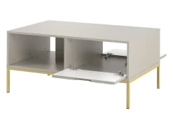 Mesa De Centro*Petits-Meubles Mesa de centro Daria caxemira 69cm Bege