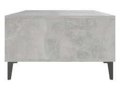 Mesa De Centro|vidaxl Mesa de centro derivados de madeira cimento Cinzento