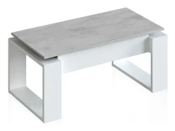 Mesa De Centro*duehome Mesa de centro elevable Neo Cinzento