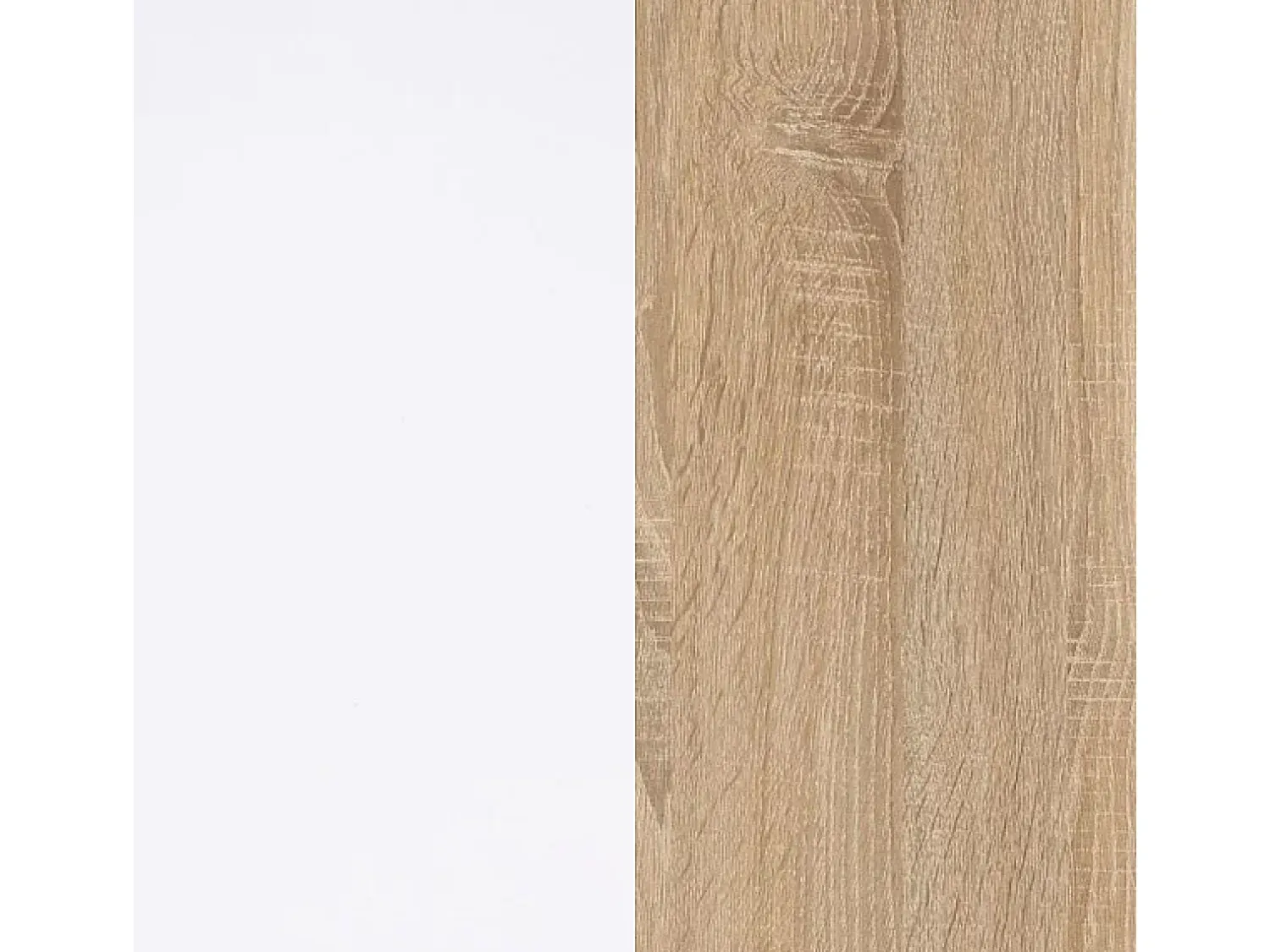 Clearance duehome Mesa de centro elevatória Nova Natural claro / Branco