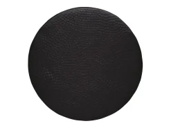 Mesa De Centro*vidaxl Mesa de centro em alumínio martelado Ø 50x30 cm Preto