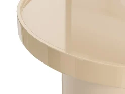 Mesa De Centro*Vente-unique Mesa de centro em MDF - laqueado - SYBEVA Bege