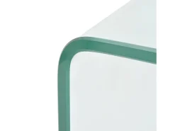 Discount Mesa de centro em vidro temperado 98x45x30cm PT472890 Transparente