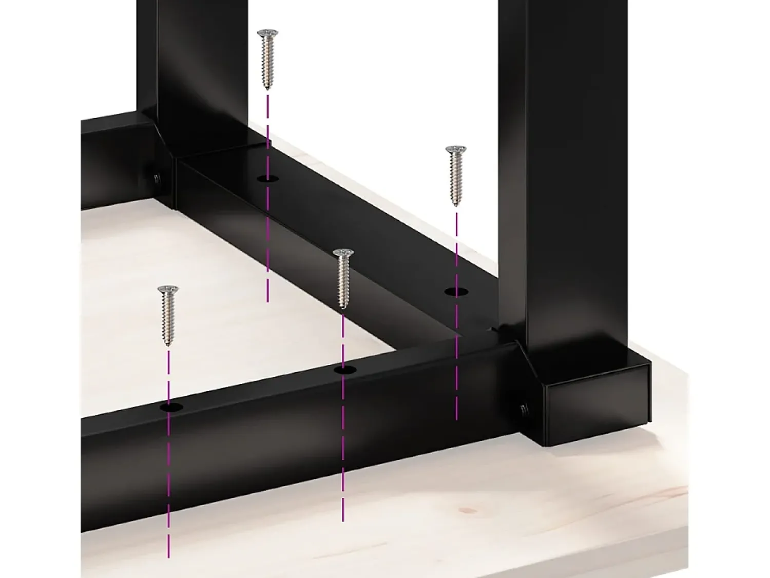 Mesa De Centro|vidaxl Mesa de centro estrutura em O 80x50x40 cm pinho e aço Castanho