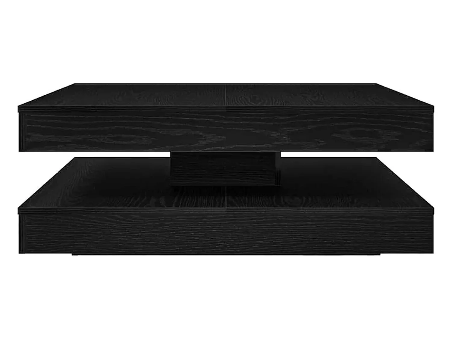 vidaxl Mesa de centro giratória 360 graus carvalho 90x90x34,5 cm^ Mesa De Centro
