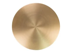 Discount Mesa de Centro Lecco, Latão, 51x51x52 cm, Kendra Home Dourado