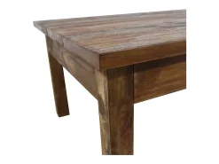 Mesa de centro madeira reciclada maciça 98x73x45 cm PT362377^ Mesa De Centro