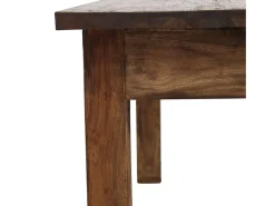 Mesa de centro madeira reciclada maciça 98x73x45 cm PT362377^ Mesa De Centro