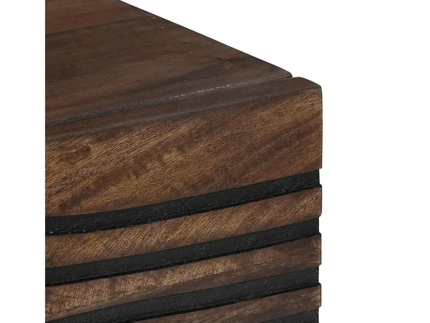 Mesa De Centro|vidaxl Mesa de centro Marrom e Preto 80 x 50 x 40 cm Castanho