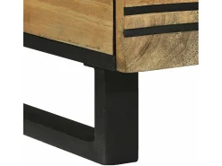 Mesa De Centro*vidaxl Mesa de centro Marrom e Preto 100 x 54 x 40 cm Castanho