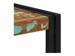 Mesa De Centro|vidaxl Mesa de centro 40x40x35 cm madeira maciça recuperada Multicor