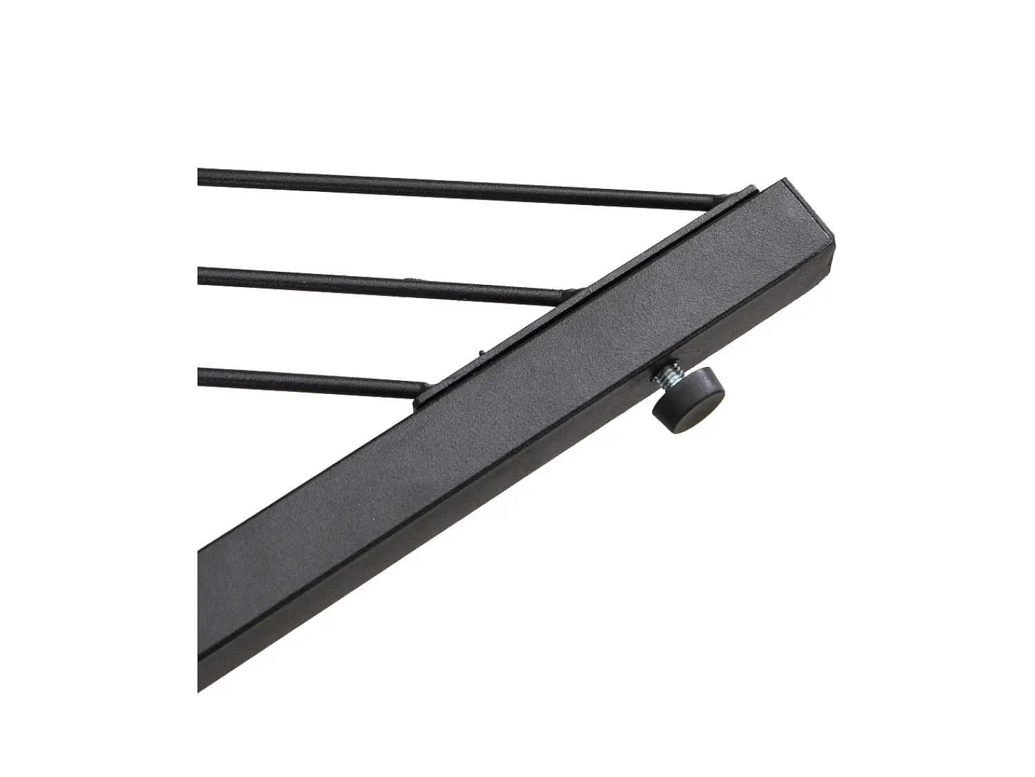 Mesa De Centro|Hauss Spole Mesa de centro nido - Juego de 2 - Tablero efecto mármol de alto brillo - Blanco y negro Branco