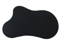 Mesa De Centro*Hauss Spole Mesa de centro preta em forma de nuvem - MDF e PVC Preto