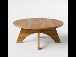 Mesa de centro redonda BELL Ø68 cm Carvalho Craft^ Mesa De Centro