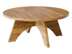 Mesa de centro redonda BELL Ø68 cm Carvalho Craft^ Mesa De Centro