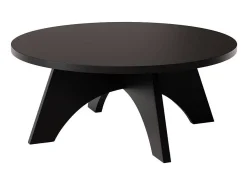 Mesa De Centro* Mesa de centro redonda BELL Ø68 cm Preto