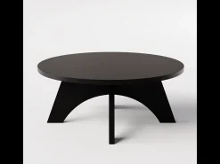 Mesa De Centro* Mesa de centro redonda BELL Ø68 cm Preto