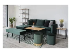 Mesa De Centro| Mesa de Centro Vita, Castanho, 60x90x45 cm, Kendra Home Castanho chocolate