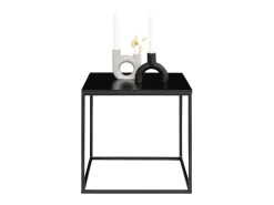 Mesa De Centro* Mesa de Centro Vita, , 45x45x45 cm, Kendra Home Preto