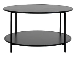 Mesa De Centro* Mesa de Centro Vita, , 80x80x45 cm, Kendra Home Preto