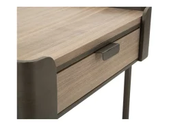 Mesa De Centro| Mesa de Centro VKH518, Castanho, 60x60x41 cm, Kendra Home Cinzento