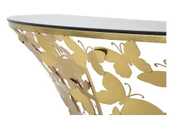 Mesa De Centro| Mesa de Centro VKH554, Ouro, 120x40,5x37,2 cm, Kendra Home Dourado