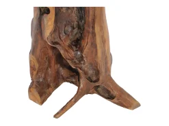 Mesa De Centro| Mesa de centro 40x40 cm madeira de teca maciça PT665454 Castanho