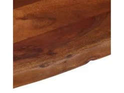 Mesa De Centro|vidaxl Mesa de centro 110x55x40 cm acácia maciça castanho-mel Natural claro