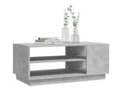Mesa De Centro*vidaxl Mesa de centro 102x55x43 cm aglomerado cimento Cinzento
