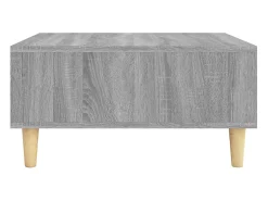 Mesa De Centro*vidaxl Mesa de centro 60x60x30 cm aglomerado cor sonoma Cinzento