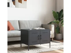 Mesa de centro 68x50x50,5 cm aço antracite PT188294 Cinza antracite