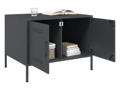 Mesa de centro 68x50x50,5 cm aço antracite PT188294 Cinza antracite